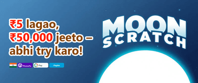 Welcome Bonus 307 promotion banner
